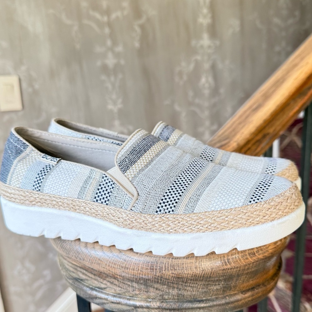 BOBS by Skechers memory foam FLEXPRADRILLE ladies slip on NWOT 6 1/2 - Picture 6 of 10